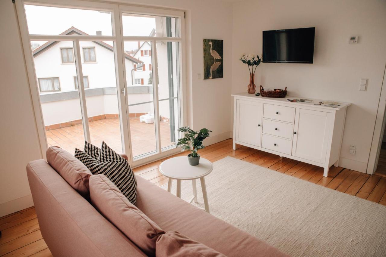Ferienwohnung Am Federsee Bad Buchau Bagian luar foto