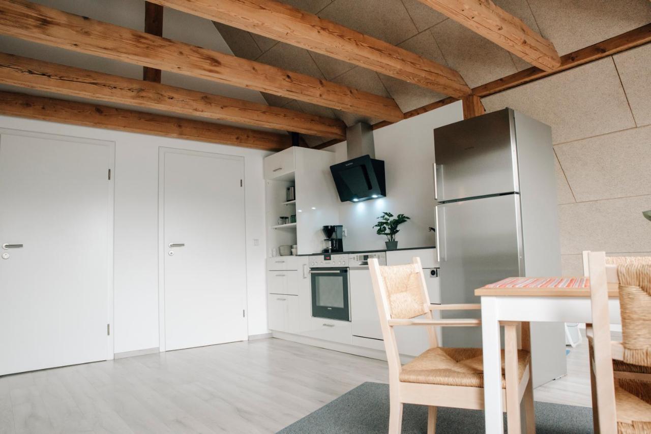 Ferienwohnung Am Federsee Bad Buchau Bagian luar foto